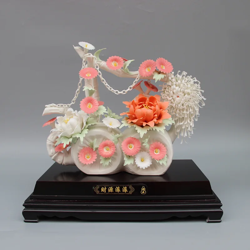 crafts decor hand wedding cutting dies home Jingdezhen ceramic sculpture bonanza office ornaments handicrafts Home Furnishing ce
crafts decor hand wedding cutting dies home Jingdezhen ceramic sculpture bonanza office ornaments handicrafts Home Furnishing ce
