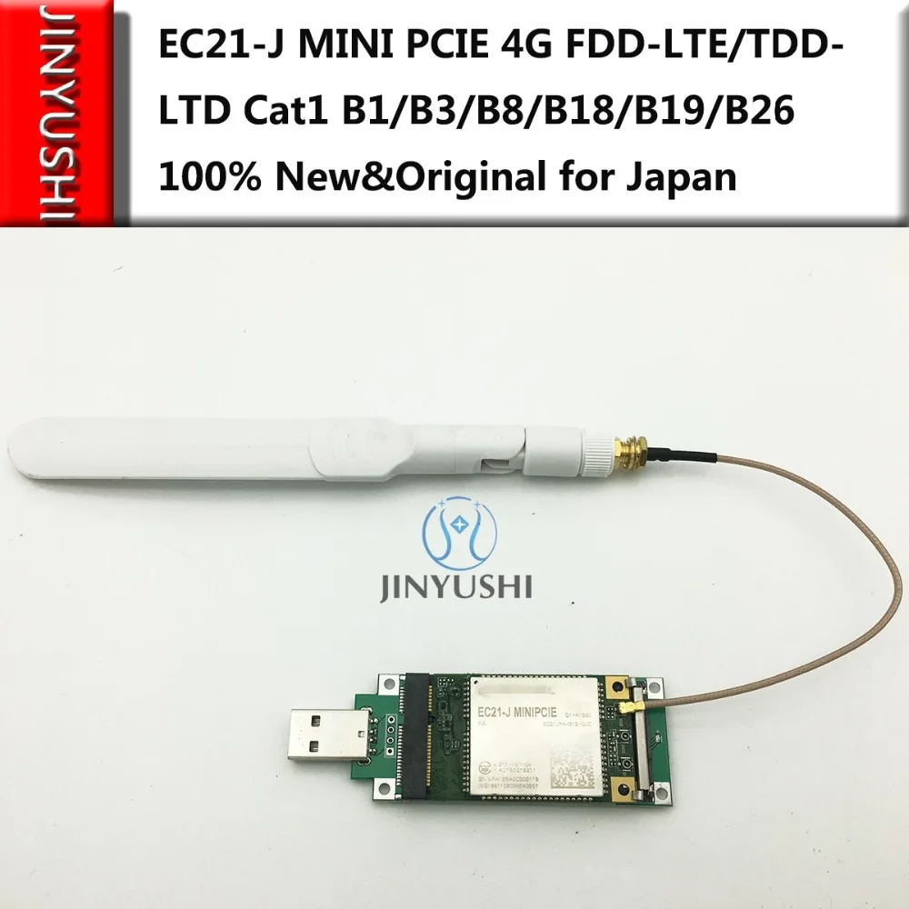 Φ Mini PCIe LTE 4G Cat.1 EC21-J B1/B3/B8/B18/B19/B26 для японского модуля беспроводной связи
Φ Mini PCIe LTE 4G Cat.1 EC21-J B1/B3/B8/B18/B19/B26 для японского модуля беспроводной связи