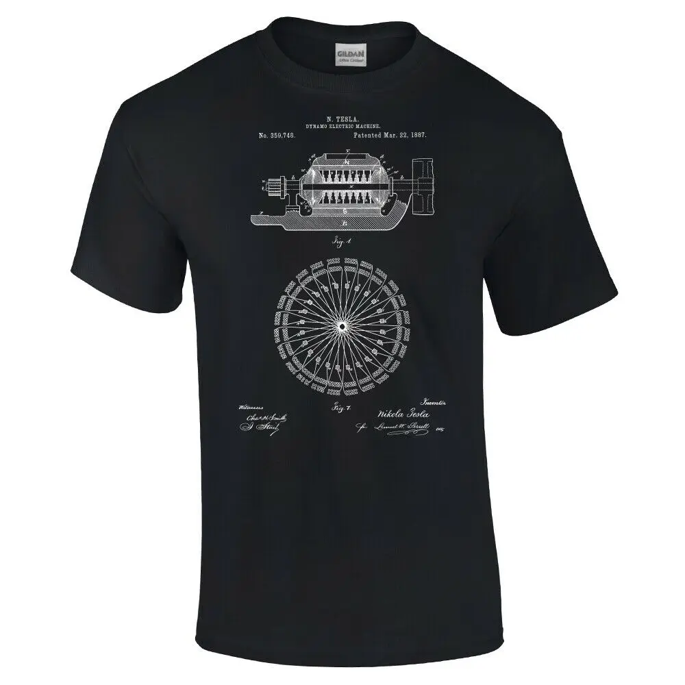 Nikola Tesla Dynamo Electric Machine Shirt Engineer Gift Tesla Inventions Top Quality Men'S 2019 Fashion Cotton Skate T Shirt
Nikola Tesla Dynamo Electric Machine Shirt Engineer Gift Tesla Inventions Top Quality Men'S 2019 Fashion Cotton Skate T Shirt