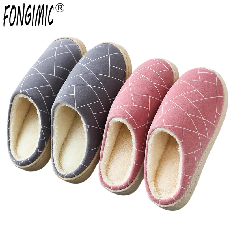 FONGIMIC Winter Slippers New Cotton Warm Home Floor Slippers Female Winter Household Couple Men Women Indoor Soft-soled Shoes
FONGIMIC Winter Slippers New Cotton Warm Home Floor Slippers Female Winter Household Couple Men Women Indoor Soft-soled Shoes