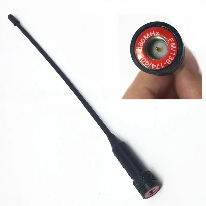 Двухдиапазонная антенна SMA male VHF UHF, 136-174 МГц 400-480 МГц для двухсторонней радиостанции WOUXUN KG-UV6D Baofeng TYT
Двухдиапазонная антенна SMA male VHF UHF, 136-174 МГц 400-480 МГц для двухсторонней радиостанции WOUXUN KG-UV6D Baofeng TYT