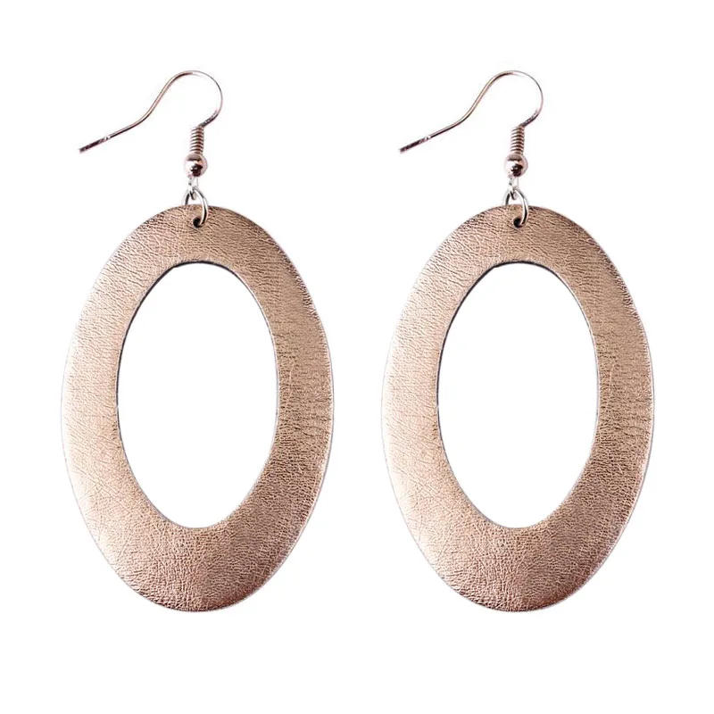 ZWPON 2019 Simple Cutout Oval Gold Leather Earrings for Women Fashion Spring Print Floral Statement Earrings Wholesale
ZWPON 2019 Simple Cutout Oval Gold Leather Earrings for Women Fashion Spring Print Floral Statement Earrings Wholesale
