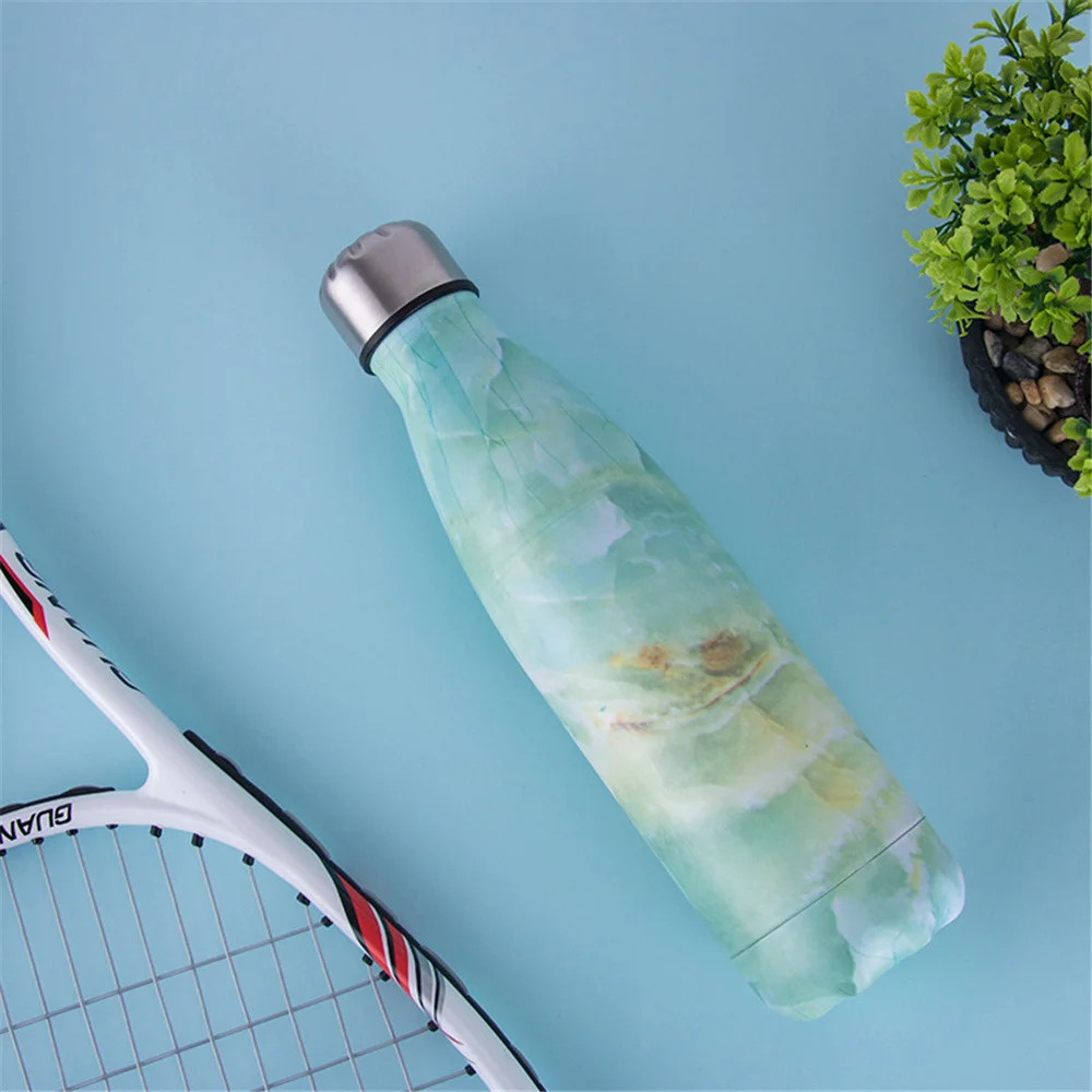 Marble Texture Water Bottle BPA Free Double Wall Stainless Steel Thermos Fashion Gift Outdoors Vacuum Flask Cup
Marble Texture Water Bottle BPA Free Double Wall Stainless Steel Thermos Fashion Gift Outdoors Vacuum Flask Cup