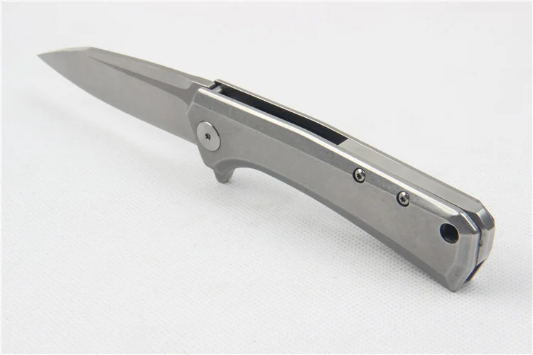 ZT0808 хорошее качество лезвие D2 полностью стальная ручка тактический складной нож