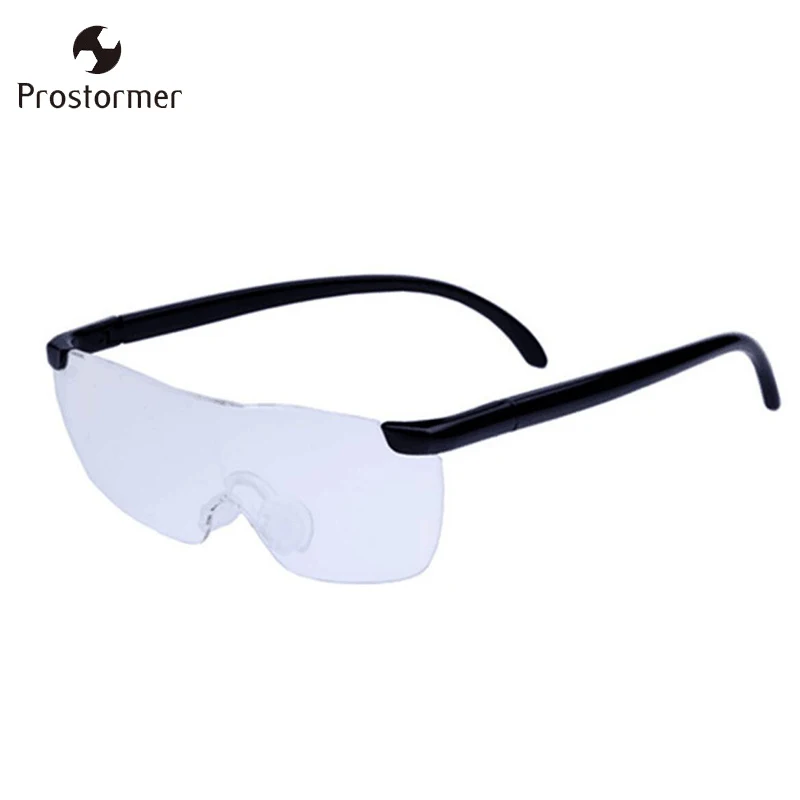 Prostormer лупа очки увеличительные градусов 250 для чтения портативный подарок