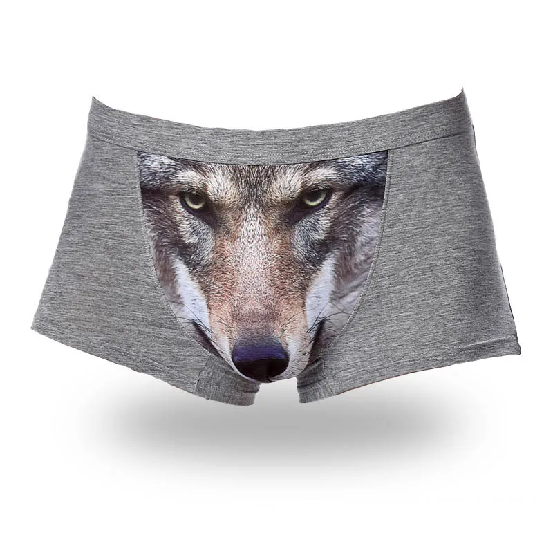LNER ABC 4 Colors Cotton Animal Print 3D Wolf Eagle Pouch Breathable Funny Underpants Men's Boxer Men's Clothing
LNER ABC 4 Colors Cotton Animal Print 3D Wolf Eagle Pouch Breathable Funny Underpants Men's Boxer Men's Clothing