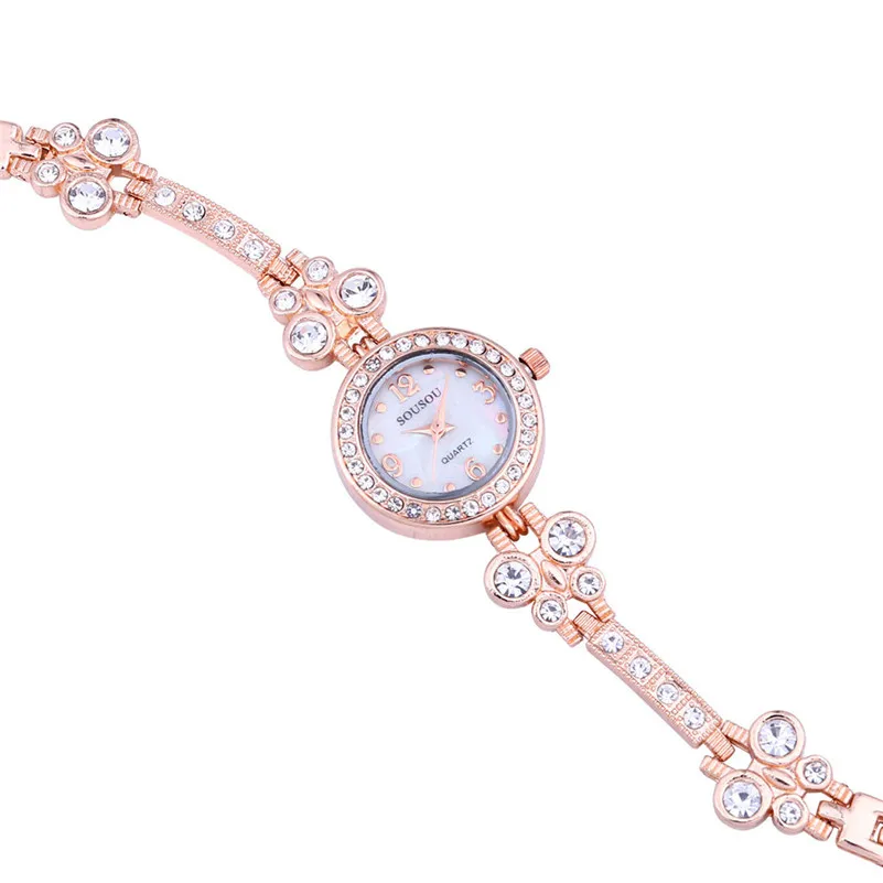 Hot Fashion Rose Gold Siler Women Watches Ladies Bracelet Simple Crystal Quartz Watch Luxury Female Clock Gift Montre Femme /C
Hot Fashion Rose Gold Siler Women Watches Ladies Bracelet Simple Crystal Quartz Watch Luxury Female Clock Gift Montre Femme /C