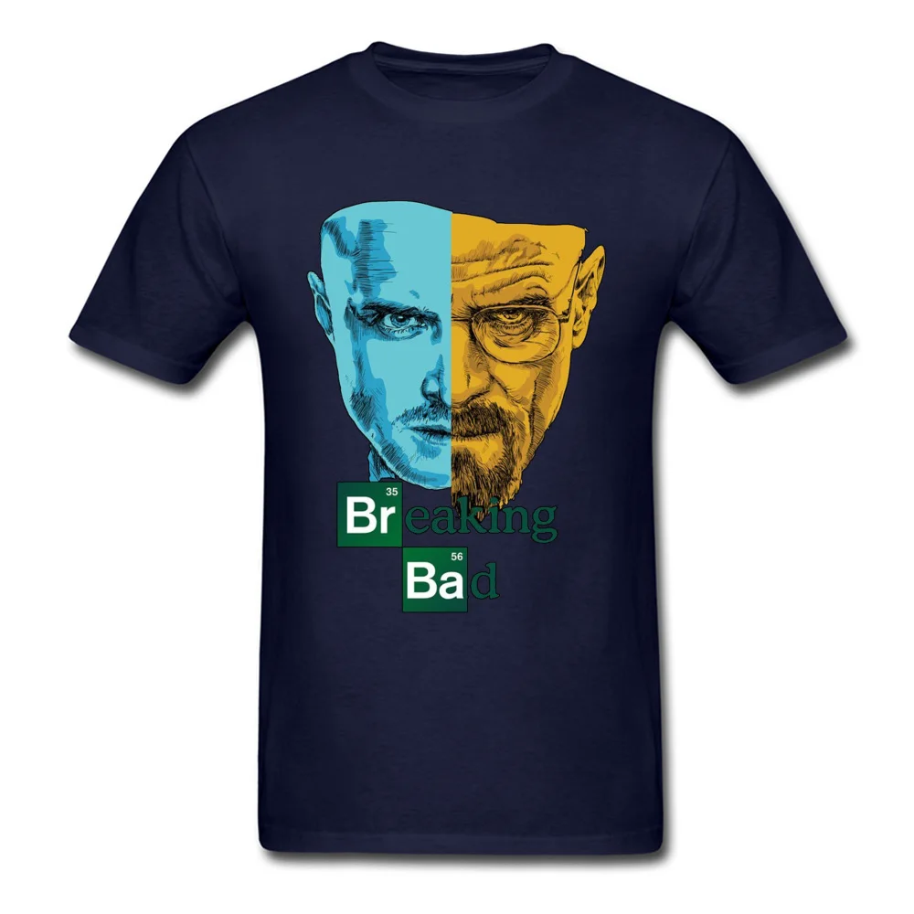 Мужская футболка с принтом Breaking Bad летняя хлопковая Футболка Walter White Jesse Pinkman