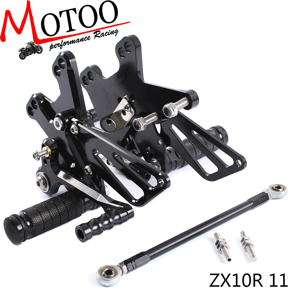 Motorcycle Adjustable footrest pedal Rearsets Rear Sets Foot Pegs For KAWASAKI ZX10R ZX-10R 2011 2012 2013 2014 2015 2016
Motorcycle Adjustable footrest pedal Rearsets Rear Sets Foot Pegs For KAWASAKI ZX10R ZX-10R 2011 2012 2013 2014 2015 2016