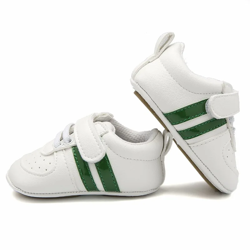 Baby Shoes Pu Leather Shoes Sports Sneakers Newborn Baby Boys Girls Stripe Infant Toddler Soft Anti-slip Shoes 3-12Month
Baby Shoes Pu Leather Shoes Sports Sneakers Newborn Baby Boys Girls Stripe Infant Toddler Soft Anti-slip Shoes 3-12Month