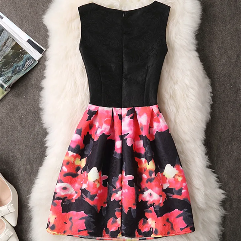 2020 New Spring Summer Women Sleeveless Dress Korean Fashion Retro Abstract Print A-Line Mini Dress Elegant Vintage Dress
2020 New Spring Summer Women Sleeveless Dress Korean Fashion Retro Abstract Print A-Line Mini Dress Elegant Vintage Dress
