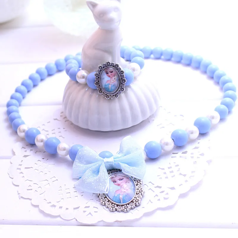 Latest Princess Beads Necklace Bracelet Jewelry Set Christmas Gift for Girls Baby Child Kids Jewelry Accessories Collier Choker
Latest Princess Beads Necklace Bracelet Jewelry Set Christmas Gift for Girls Baby Child Kids Jewelry Accessories Collier Choker
