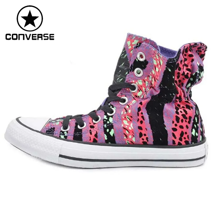 Converse Оригинальные кроссовки Для женщин Скейтбординг обувь холщовые кеды|original