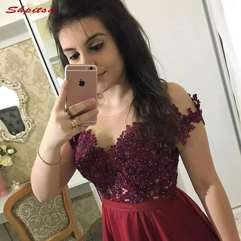 Burgundy Lace Mother of the Bride Dresses for Wedding Plus Size Evening Prom Groom Dinner Dresses 2018
Burgundy Lace Mother of the Bride Dresses for Wedding Plus Size Evening Prom Groom Dinner Dresses 2018