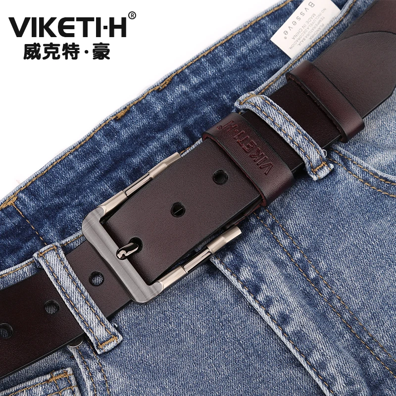 Men's Genuine Leather Belt, Cowskin Belt, Alloy Needle Button, Business Middle-aged and Young Men's Jeans
Men's Genuine Leather Belt, Cowskin Belt, Alloy Needle Button, Business Middle-aged and Young Men's Jeans