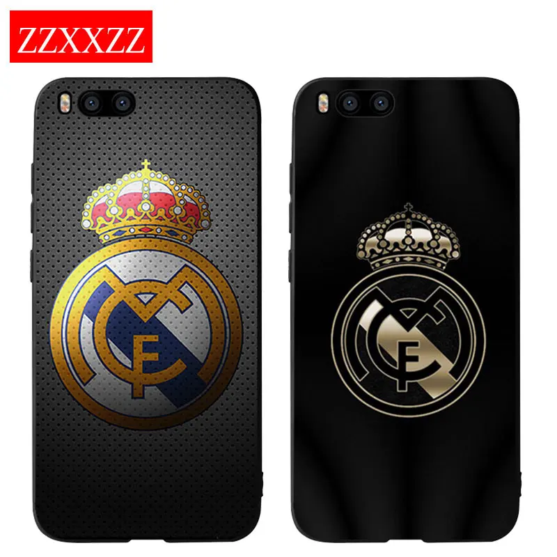 ZZXXZZ Футбол Реал Мадрид команда Чехол для телефона с логотипом Xiaomi 4 5 S плюс