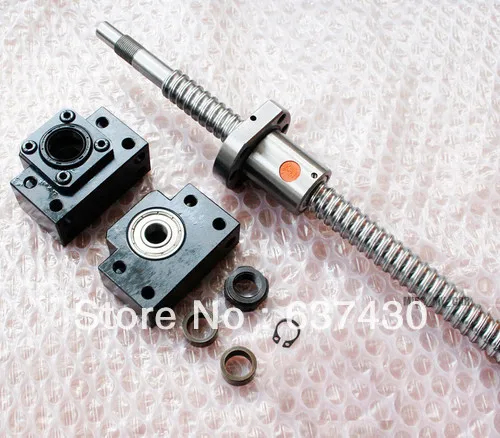 1pcs RM1204 ball screw L500mm+64mm(machining part) +1pcs SFU1204 single ballnut+end machined+ 1set BK/BF10 end support for CNC
1pcs RM1204 ball screw L500mm+64mm(machining part) +1pcs SFU1204 single ballnut+end machined+ 1set BK/BF10 end support for CNC