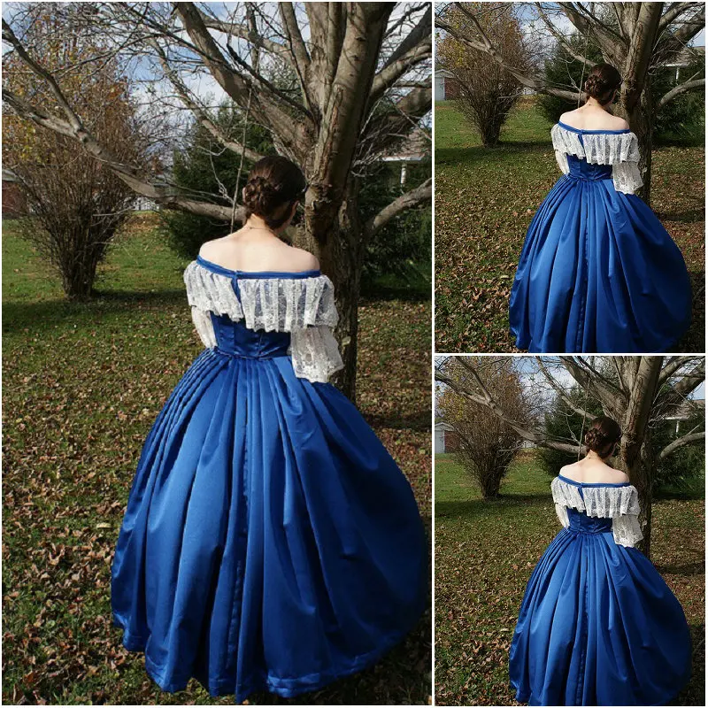 Custom made SC-191 Victorian Gothic/Civil War Southern Belle Ball Gown Dress Halloween dresses Sz US 6-26 XS-6XL
Custom made SC-191 Victorian Gothic/Civil War Southern Belle Ball Gown Dress Halloween dresses Sz US 6-26 XS-6XL
