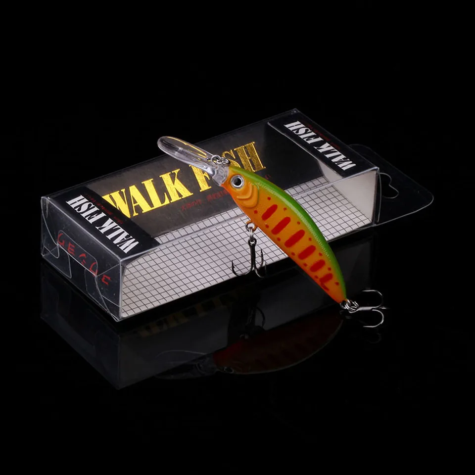 WALK FISH миниатюрные рыболовные приманки в форме гольяна, 7,5 см, 5,3 г, Реалистичная плавающая жесткая приманка, Высококачественная качели, японс...
WALK FISH миниатюрные рыболовные приманки в форме гольяна, 7,5 см, 5,3 г, Реалистичная плавающая жесткая приманка, Высококачественная качели, японс...