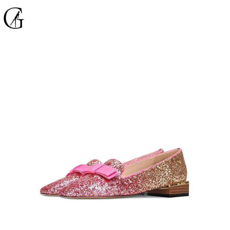 GOXEOU Women's Ballet Flats Sequin Purple Gold Blue Silver Gradient Square Toe Thick Heel Fashion Party Lady Shoes Size 32-46
GOXEOU Women's Ballet Flats Sequin Purple Gold Blue Silver Gradient Square Toe Thick Heel Fashion Party Lady Shoes Size 32-46