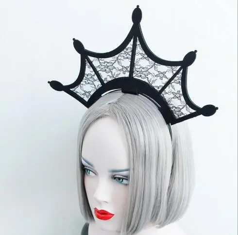 New arrival women's Black lace crown hairbands party girl's lovely elegant headband lovely hair accessories
New arrival women's Black lace crown hairbands party girl's lovely elegant headband lovely hair accessories