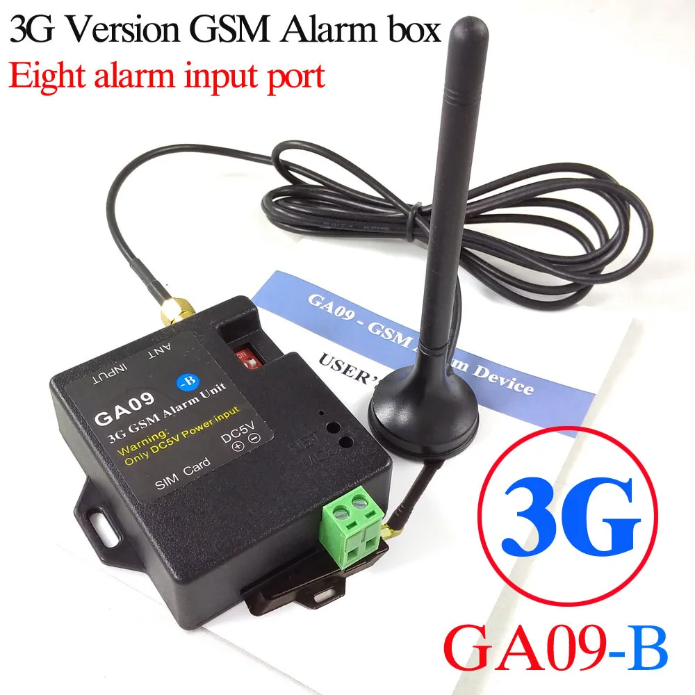 Smart Home Security 3G GSM Alarm System Auto Dialing Dialer SMS Call Remote arm and disarm
Smart Home Security 3G GSM Alarm System Auto Dialing Dialer SMS Call Remote arm and disarm