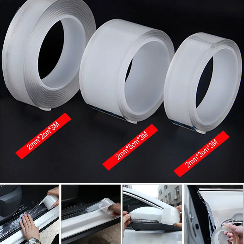 Nano Magic Tape 3M 50/30/20/10mm Transparent Double-sides Adhesive Tape Sticker PU Waterproof Electrical Tape For Home Repair
Nano Magic Tape 3M 50/30/20/10mm Transparent Double-sides Adhesive Tape Sticker PU Waterproof Electrical Tape For Home Repair
