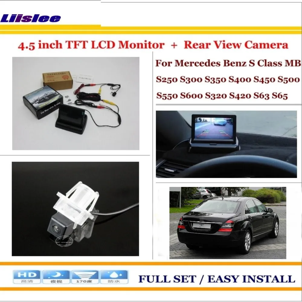 Auto Camera For Mercedes S Class S500 S550 S60 Car Reverse Rear View Camera 4.3" LCD Monitor Parking System
Auto Camera For Mercedes S Class S500 S550 S60 Car Reverse Rear View Camera 4.3" LCD Monitor Parking System