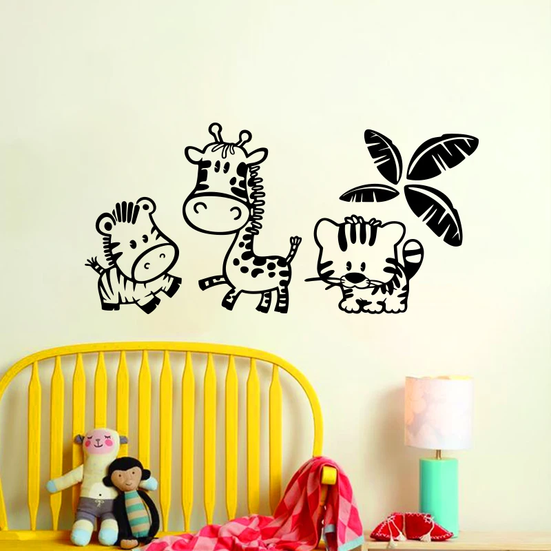 Kids Zoo Wall Stickers Home Decor Cartoon Animal Vinyl Wall Decal Creative Children's Mural For Kids Room
Kids Zoo Wall Stickers Home Decor Cartoon Animal Vinyl Wall Decal Creative Children's Mural For Kids Room