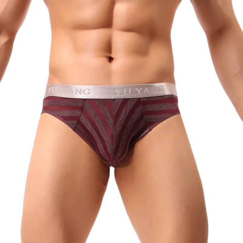 High Quality Sexy Gay Underwear Men Briefs Striped U Convex Pouch Low Waist Panties Male Underpants calzoncillos Cuecas Briefs
High Quality Sexy Gay Underwear Men Briefs Striped U Convex Pouch Low Waist Panties Male Underpants calzoncillos Cuecas Briefs