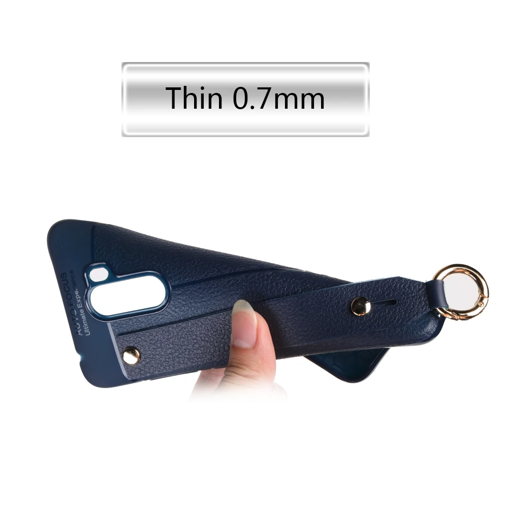 Fashion Imitation leather Cover For Pocophone F1 Case Xiaomi Wrist Strap Stand Phone Poco Capa | Мобильные телефоны и