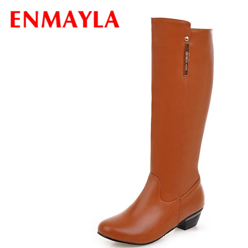 ENMAYLA New High Heel Boots Women Slip-on Long Boots Female Shoes Woman Black White Gray Colors Fashion Boots Square Heel Boots
ENMAYLA New High Heel Boots Women Slip-on Long Boots Female Shoes Woman Black White Gray Colors Fashion Boots Square Heel Boots