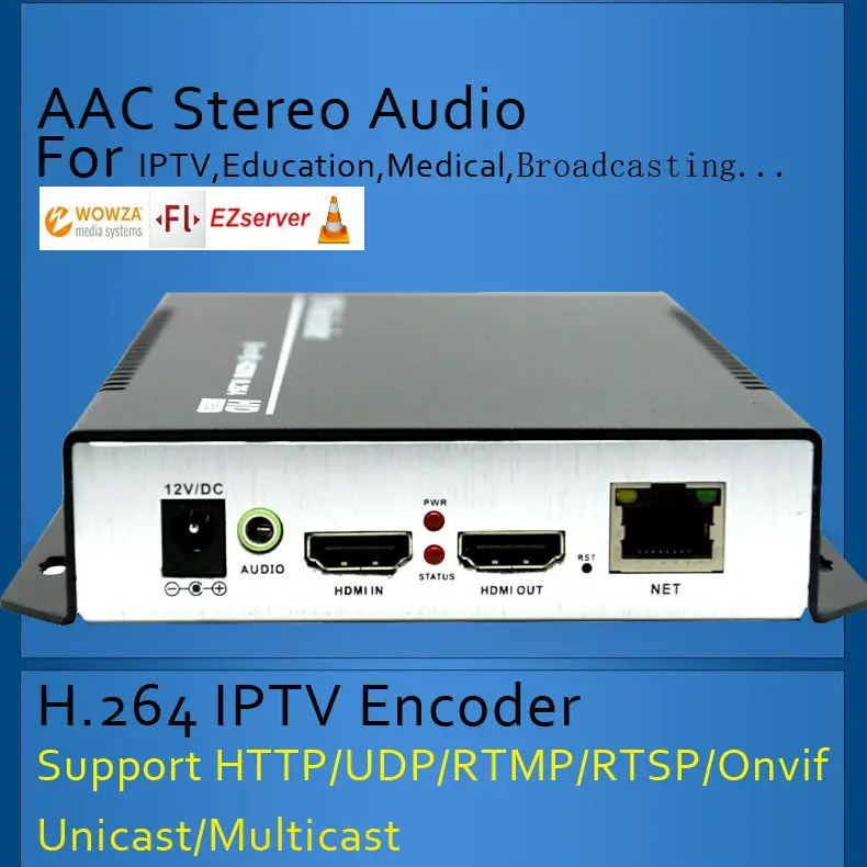 ESZYM H.264 HD Video Encoder for live Streaming Broadcast, works with wowza, xtream codes,youtube,facebook
ESZYM H.264 HD Video Encoder for live Streaming Broadcast, works with wowza, xtream codes,youtube,facebook