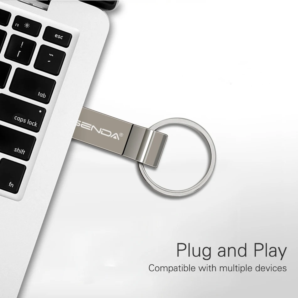 WANSENDA Metal USB Flash Drive Waterproof Pen Drive 64GB 32GB 16GB 8GB USB Stick 2.0 Flash Drive Pendrive with Key Ring
WANSENDA Metal USB Flash Drive Waterproof Pen Drive 64GB 32GB 16GB 8GB USB Stick 2.0 Flash Drive Pendrive with Key Ring