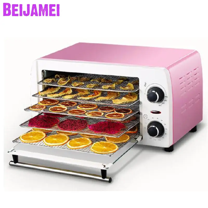 BEIJAMEI Wholesale 5 Trays Household nuts dry machine Fruits and vegetables dehydration small food dryer drying machines
BEIJAMEI Wholesale 5 Trays Household nuts dry machine Fruits and vegetables dehydration small food dryer drying machines