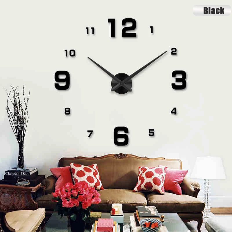 Hot sell New fashion 3D big size wall clock mirror sticker DIY wall clocks home decoration wall clock meetting room wall clock
Hot sell New fashion 3D big size wall clock mirror sticker DIY wall clocks home decoration wall clock meetting room wall clock