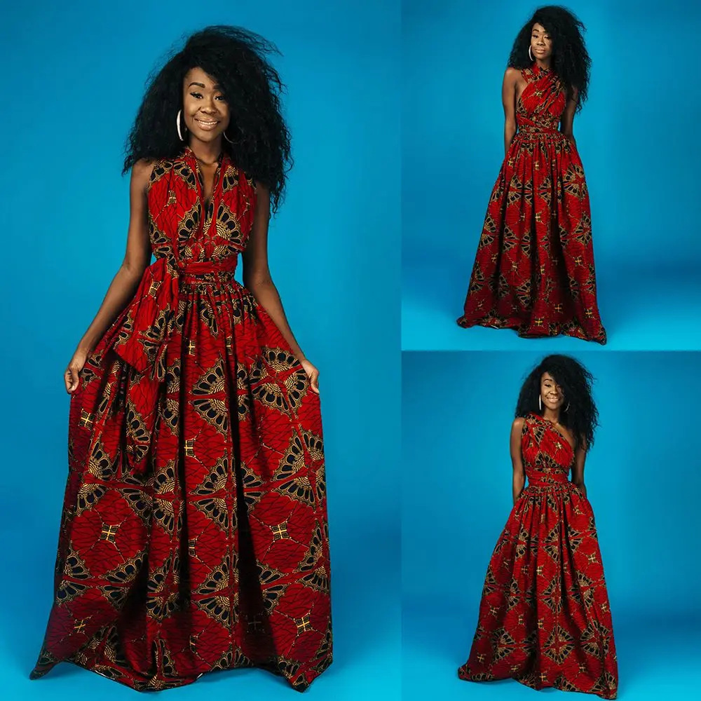 Sexy Long Red Dresses Summer Multiway Bandage Wrap Slit Elegant Robe Sleeveless Big Sizes African Maxi Dress vestido verano
Sexy Long Red Dresses Summer Multiway Bandage Wrap Slit Elegant Robe Sleeveless Big Sizes African Maxi Dress vestido verano