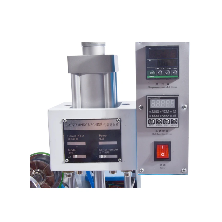 ZY-819-B Automatic Pneumatic Stamping Machine leather LOGO Creasing machine,High speed name card Embossing machine
ZY-819-B Automatic Pneumatic Stamping Machine leather LOGO Creasing machine,High speed name card Embossing machine