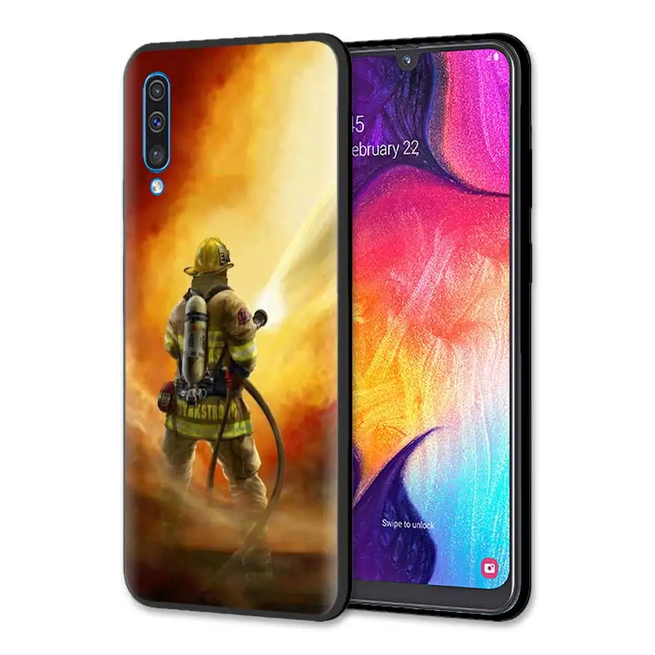 Silicone TPU Phone Case for Samsung Galaxy A50 A51 A40 A70 A71 A20 A30 S A20e A80 A Quantum Black Cover Firefighter Fireman Fire
Silicone TPU Phone Case for Samsung Galaxy A50 A51 A40 A70 A71 A20 A30 S A20e A80 A Quantum Black Cover Firefighter Fireman Fire
