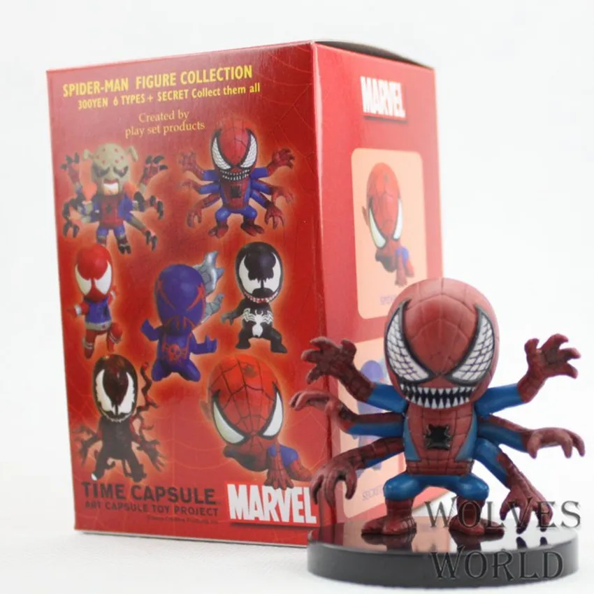Lot of 7 Marvel Venom Carnage Scarlet Spiderman 2099 Villain Statue Figure Set | Игрушки и хобби