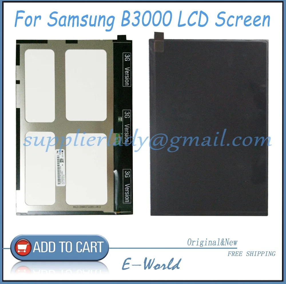 Original and New 10.1inch IPS LCD Display Panel BP101WX1-210 BP101WX1 for Samsung B3000 Tablet PC free shipping
Original and New 10.1inch IPS LCD Display Panel BP101WX1-210 BP101WX1 for Samsung B3000 Tablet PC free shipping