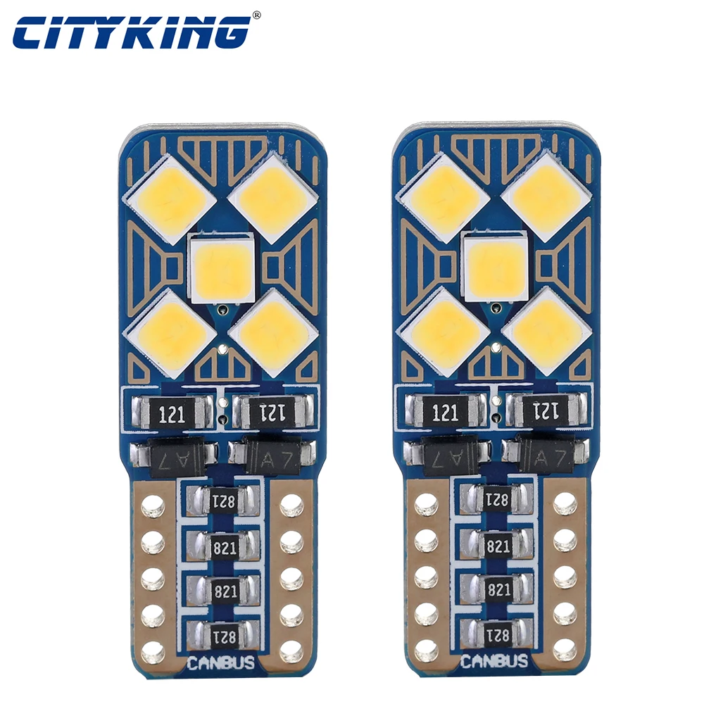 100x T10 LED Bulbs W5W Canbus 3030 LED 10SMD 6000K White Car Interior Reading Light Wedge Side License Plate 5W5 LED Free Error
100x T10 LED Bulbs W5W Canbus 3030 LED 10SMD 6000K White Car Interior Reading Light Wedge Side License Plate 5W5 LED Free Error