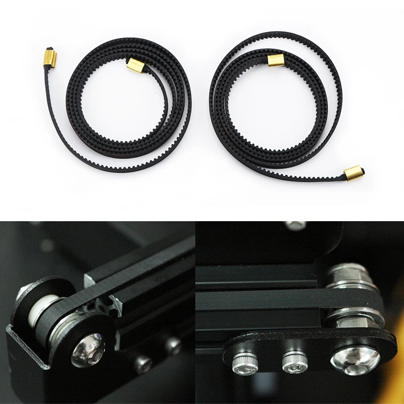Ender-3 X+Y axis synchronous belt GT2-6mm X 765mm+Y 720mm Closed-loop timing belt terminal for creatity ender 3 3D printer parts
Ender-3 X+Y axis synchronous belt GT2-6mm X 765mm+Y 720mm Closed-loop timing belt terminal for creatity ender 3 3D printer parts