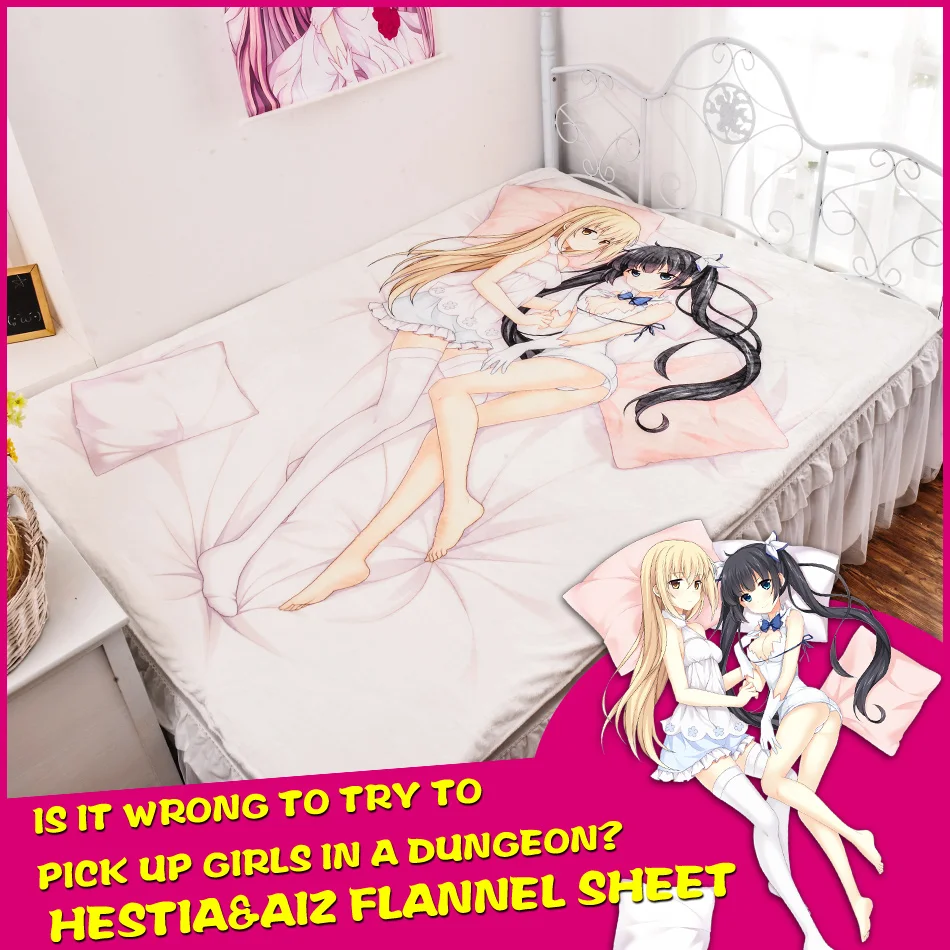Japanese Anime Hestia Bed Bedding Sheet Sexy Bedsheet Carpet Manga 3d Fitted Duvet Covers Quilt Flannel Mattress 
Japanese Anime Hestia Bed Bedding Sheet Sexy Bedsheet Carpet Manga 3d Fitted Duvet Covers Quilt Flannel Mattress