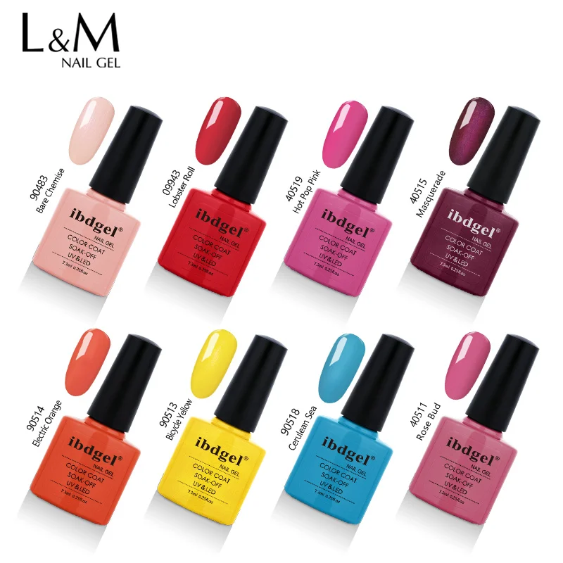 ibdgel-500pcs Factory Supplier Long Lasting UV Gel Nail Varnish Soak Off Nail Gel Polish Gel Lacquer
ibdgel-500pcs Factory Supplier Long Lasting UV Gel Nail Varnish Soak Off Nail Gel Polish Gel Lacquer