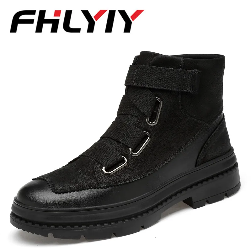 FHLYIY/мужские зимние ботинки осень-зима новые martin мужские короткие бархатные