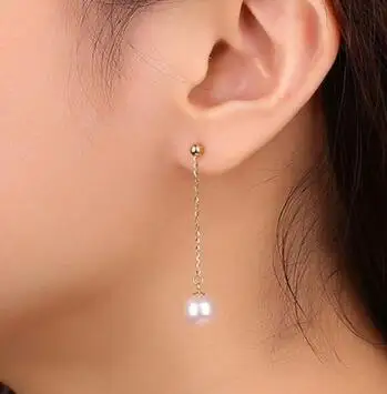 free shipping luxury Noble jewelry Genuine Yellow 7.5-8mm Pearl Tassel Dangle Earring
free shipping luxury Noble jewelry Genuine Yellow 7.5-8mm Pearl Tassel Dangle Earring