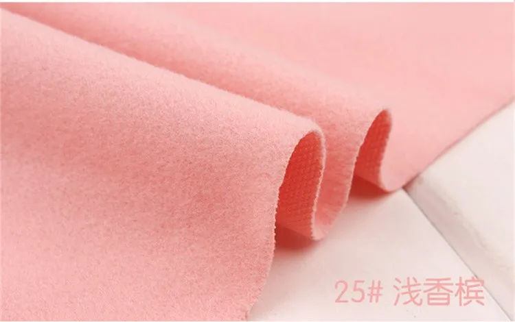 25# light champagne 1 meter one side brushed Imitation woolen garment fabric for DIY colthes overcoat skirt suit dress material
25# light champagne 1 meter one side brushed Imitation woolen garment fabric for DIY colthes overcoat skirt suit dress material