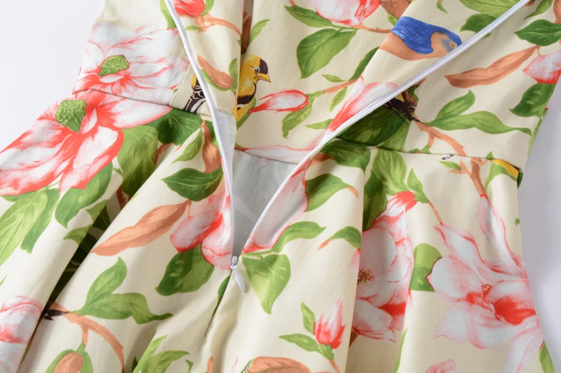 Bohemian Floral Print Summer Dress Women Sleeveless High Waist Vestidos Elegant A-line Vintage Sashes O-neck Dress
Bohemian Floral Print Summer Dress Women Sleeveless High Waist Vestidos Elegant A-line Vintage Sashes O-neck Dress