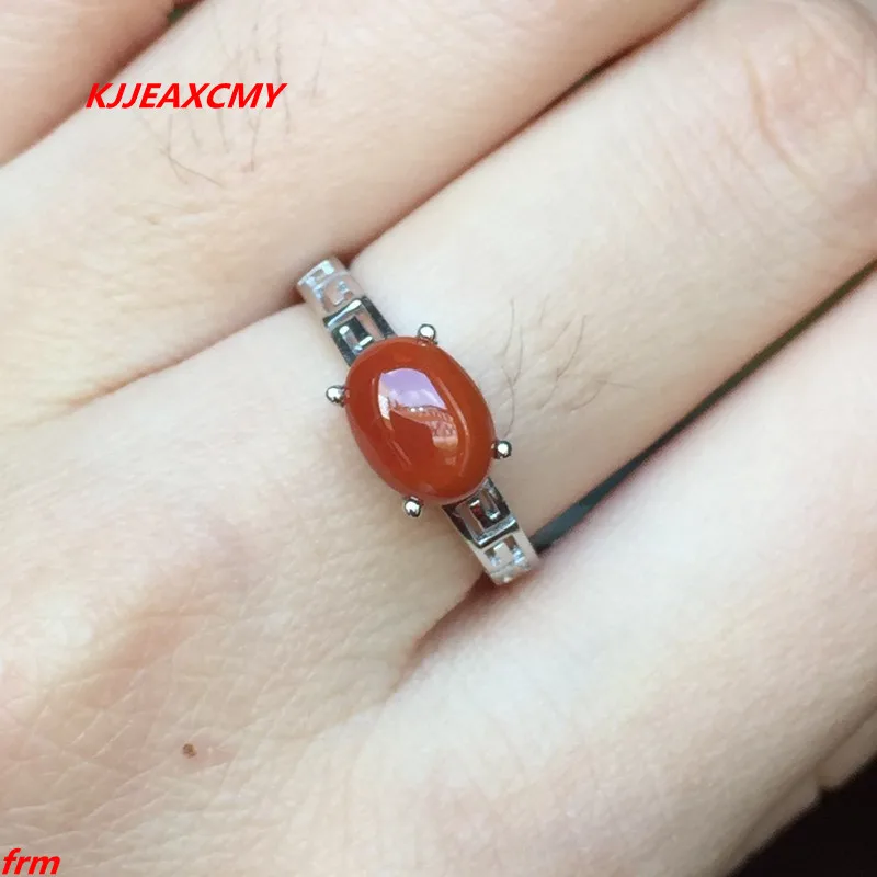 KJJEAXCMY Fine Jewelry 925 Sterling Silver with Natural Red Agate South Women Live Ring Wholesale
KJJEAXCMY Fine Jewelry 925 Sterling Silver with Natural Red Agate South Women Live Ring Wholesale